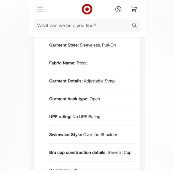 Black One Piece Swim Suit with Adjustable straps- Size Small - Picture 7 of 12